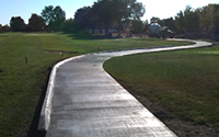 Golf Course Cart Path